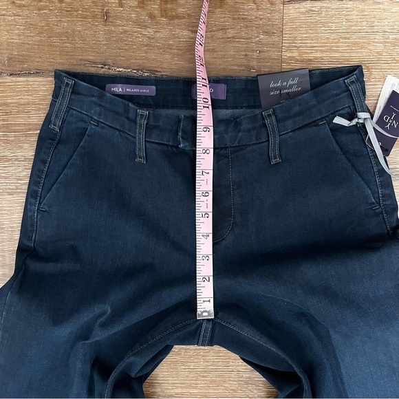 NYDJ Mila Relaxed Ankle Trouser Jeans In Verdun Wash NWT Size 4 - Picture 14 of 15